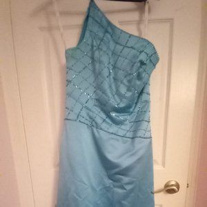 Blue prom/formal/bridesmaid dress